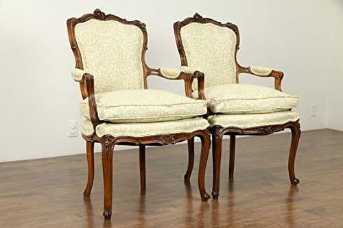 Handmade Modern Look Comfort Arm Chair Set of 2 Made in Pure Sheesham Wood - Ouch Cart