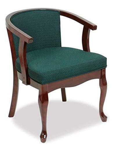Handicrafts Wooden Back Comfort Seating Chair Hand Carved Armrest Chair for Home & Office (Standard) - Ouch Cart