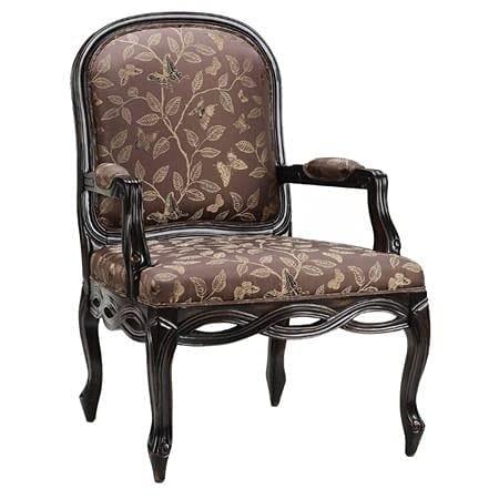 Handicrafts Teak Wooden Royal Chair Armrest Seating Chair for Home & Office - Ouch Cart  | arm chair