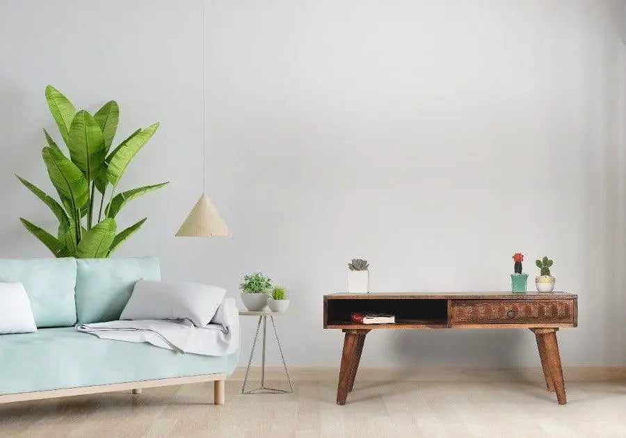 Sheesham Wood Advaya Centre Cum Coffee Table - Ouch Cart