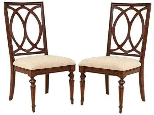 Handicraft Solid Wooden Seating Chair Set of 2 PCs Wooden Dining Chair for Home Decor - Ouch Cart