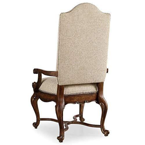 Handmade Pure Sheesham Wood Arm Cushioned Seating Chair Comfort Back Rest Chair - Ouch Cart