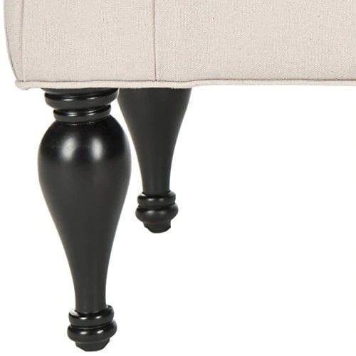 Safavieh Mercer Collection Rupert Bench, Taupe - Ouch Cart