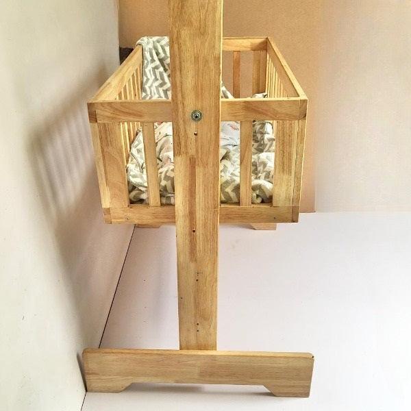 Baby Cot/Paalna/Jhula Cum Foldable Study Work Table By Miza - Ouch Cart