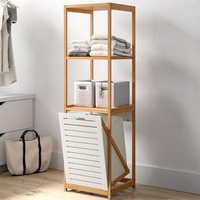 Laundry Baskets & Hampers Organizer Toilet Bathroom Cabinet With Free Soap Dish By Miza - Ouch Cart