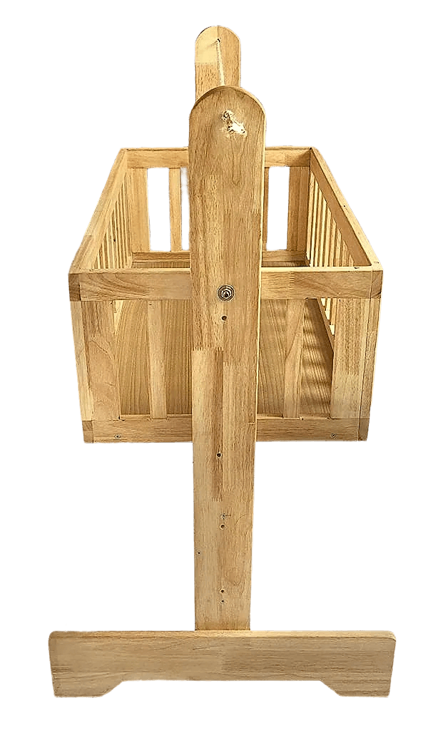 Baby Cot/Paalna/Jhula Cum Foldable Study Work Table By Miza - Ouch Cart