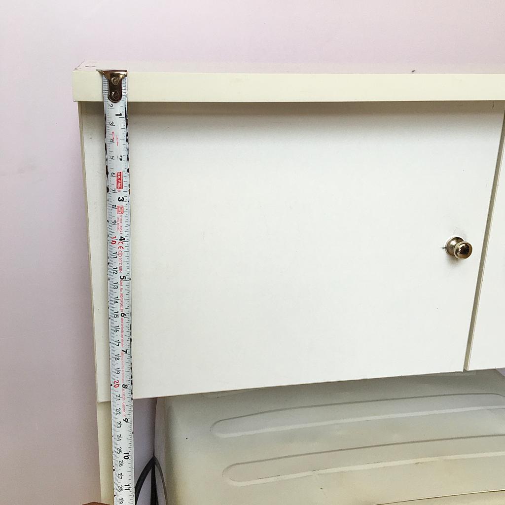 Microwave cabinet Cupboard Wall Hanging Organizer Kitchen Essentials By Miza - Ouch Cart