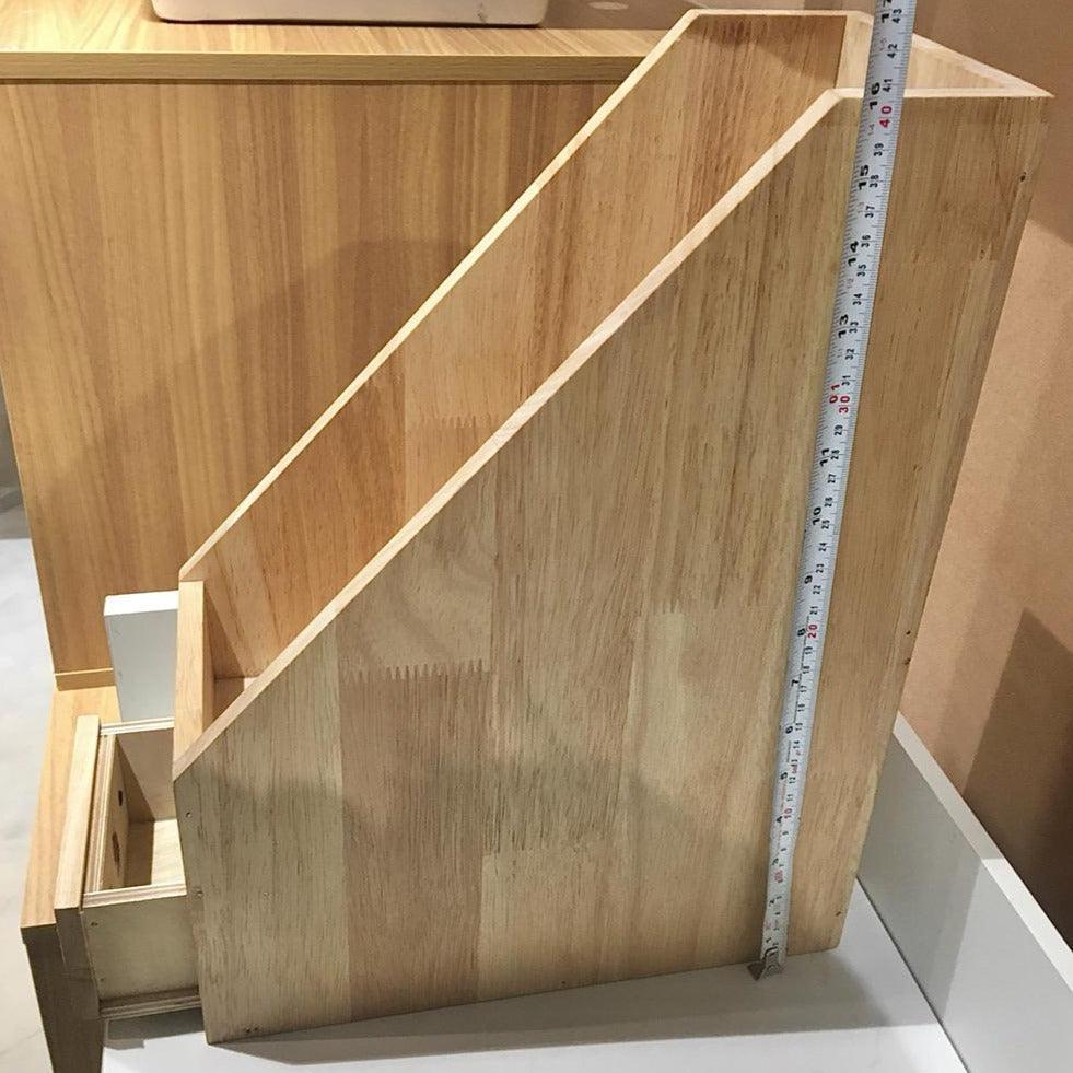 File Box With Drawer For Office/Home Book Organizer Storage Holder Book Rack By Miza - Ouch Cart