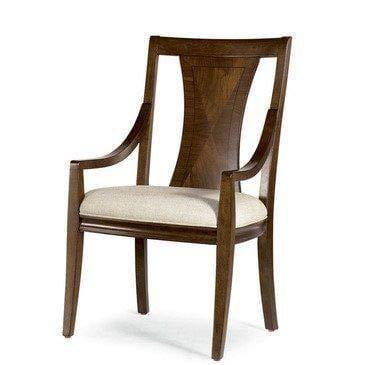 handicrafts wooden standard hand carved royal look chair with armrest (1) - Ouch Cart