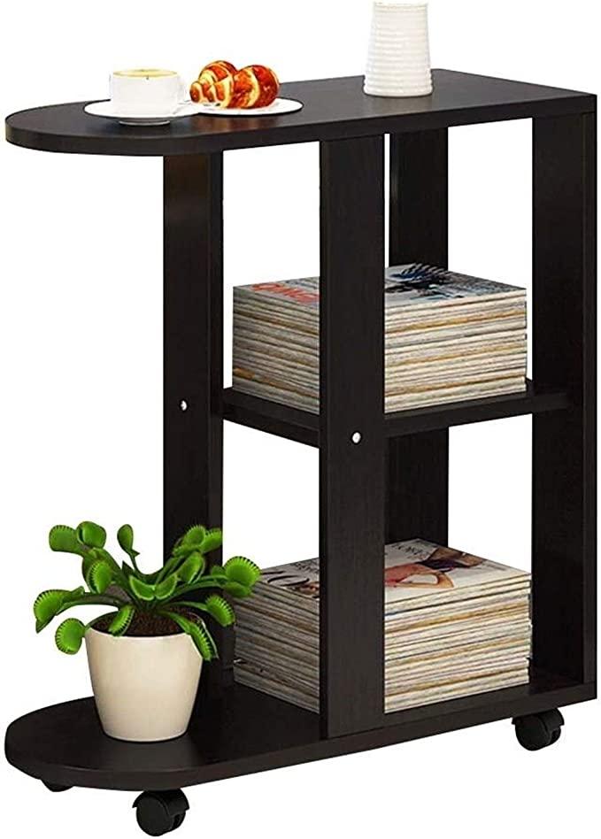 Magazine/Book Rack Side Table Trolley By Miza - Ouch Cart