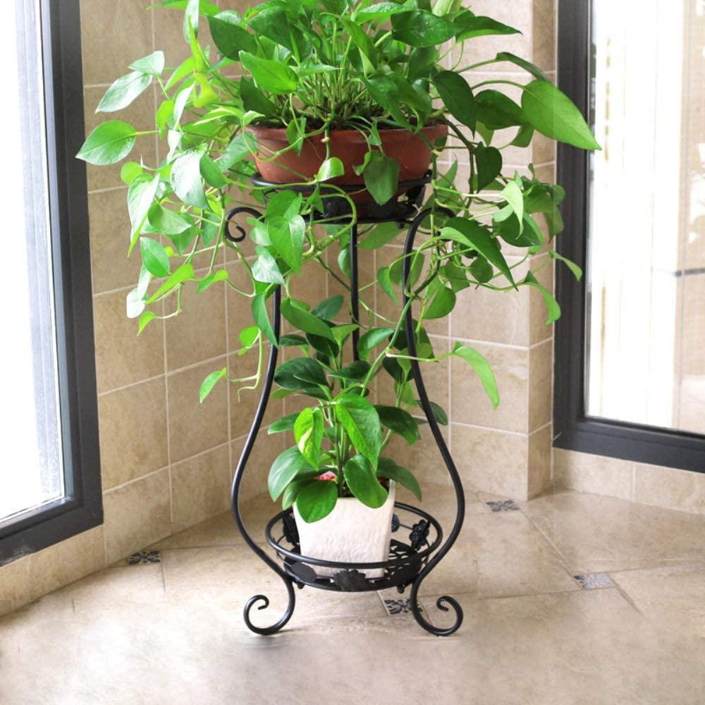 Decorative Metal Plant Stand Double Pot Holder - Ouch Cart