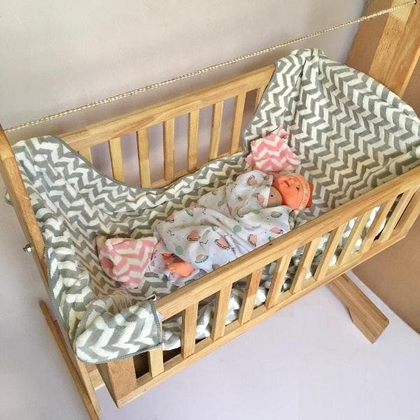 Baby Cot/Paalna/Jhula Cum Foldable Study Work Table By Miza - Ouch Cart