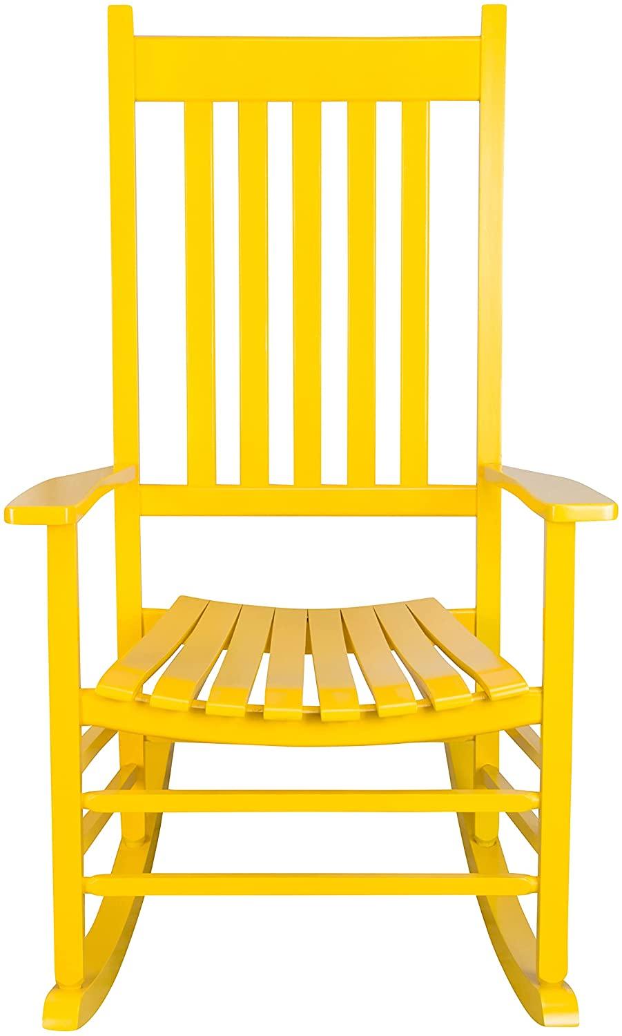 Vermont Porch Rocker, White - Ouch Cart