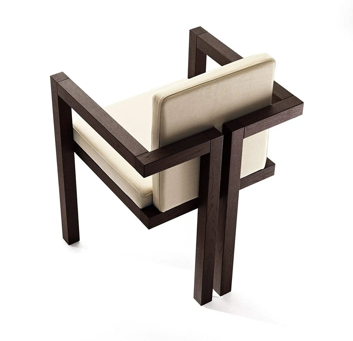 Comfort Cushioned Back Seat Handicrafts Wooden Standard Chair - Ouch Cart