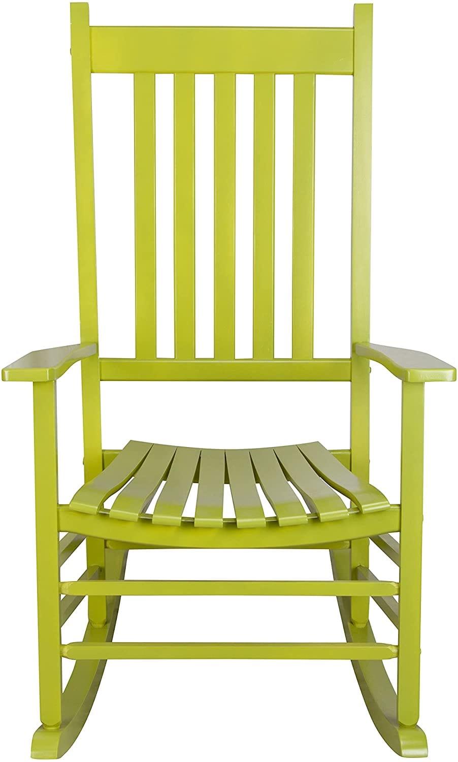 Vermont Porch Rocker, White - Ouch Cart