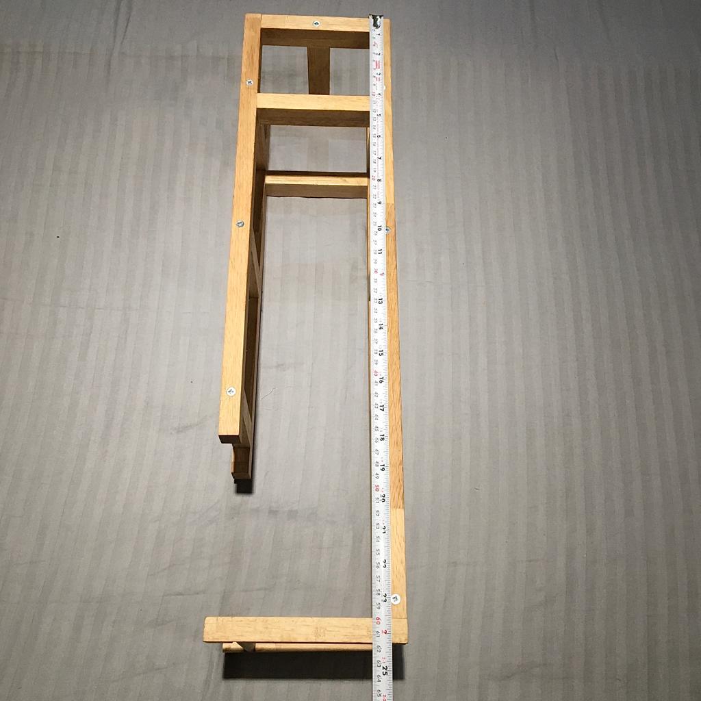 Stylish Wooden Toilet Paper Holder Rack By Miza - Ouch Cart