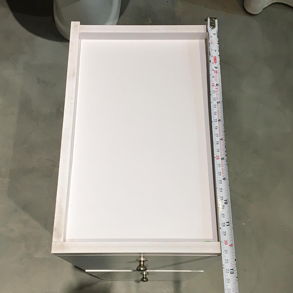 Waterproof PVC Bathroom WC Side Storage Cabinet Racks With Drawer By With Free Soap Dish Miza - Ouch Cart