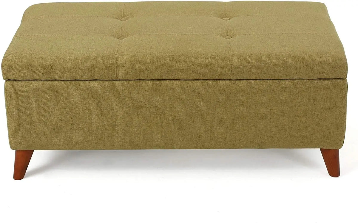 Harper Fabric Storage Ottoman - Ouch Cart
