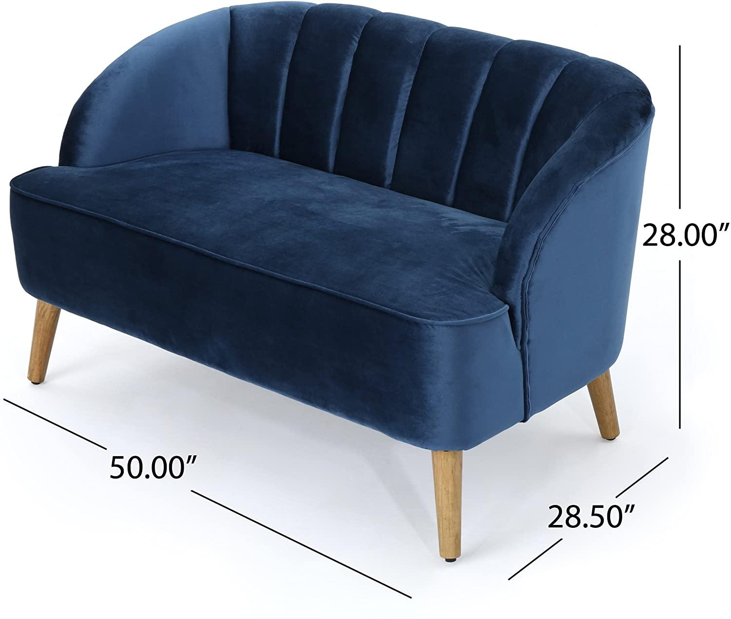 Amaia Modern Velvet Sofa - Ouch Cart