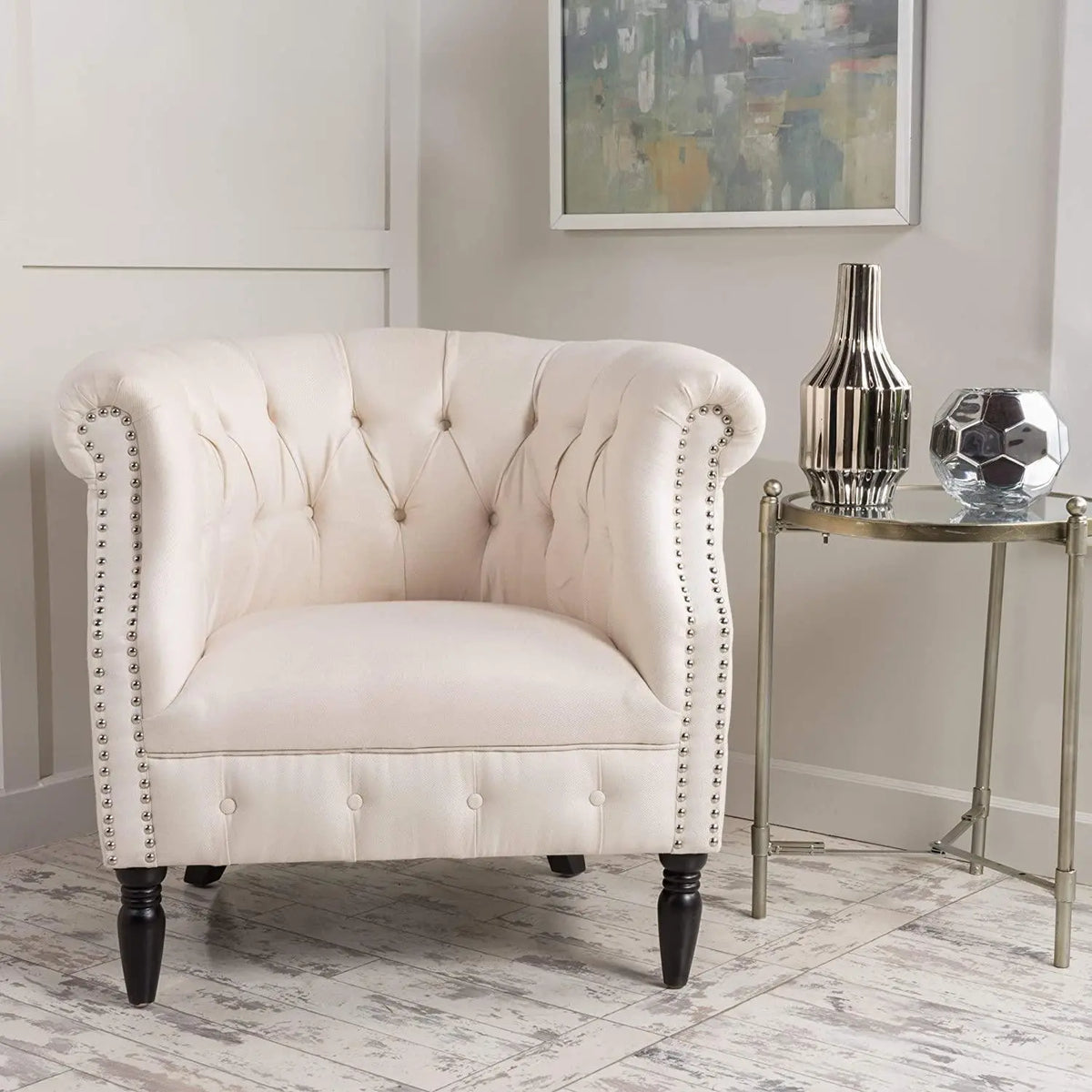 Akira Fabric Club Chair - Ouch Cart