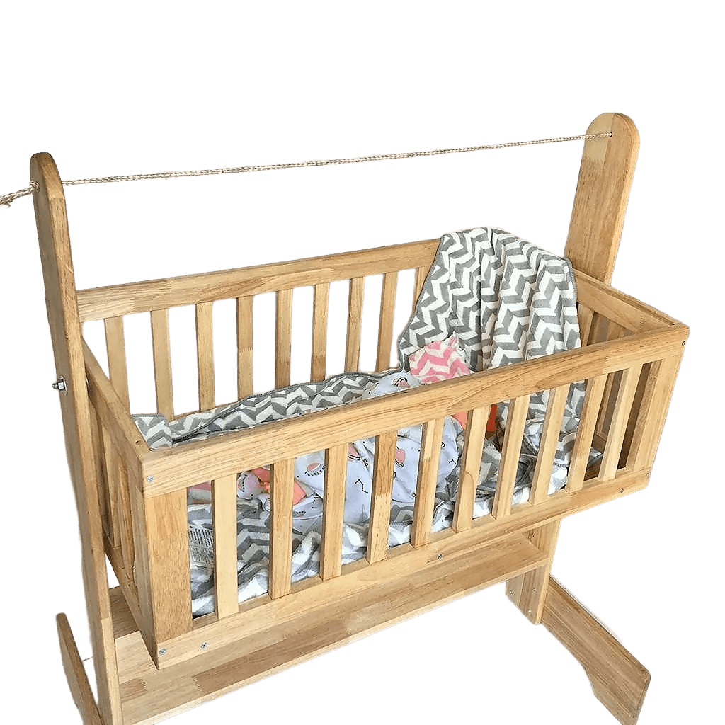 Baby Cot/Paalna/Jhula Cum Foldable Study Work Table By Miza - Ouch Cart