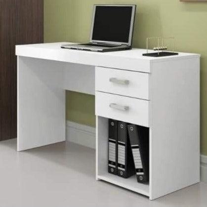 White Computer Desk Home/Office Storage Utility Table By Miza - Ouch Cart