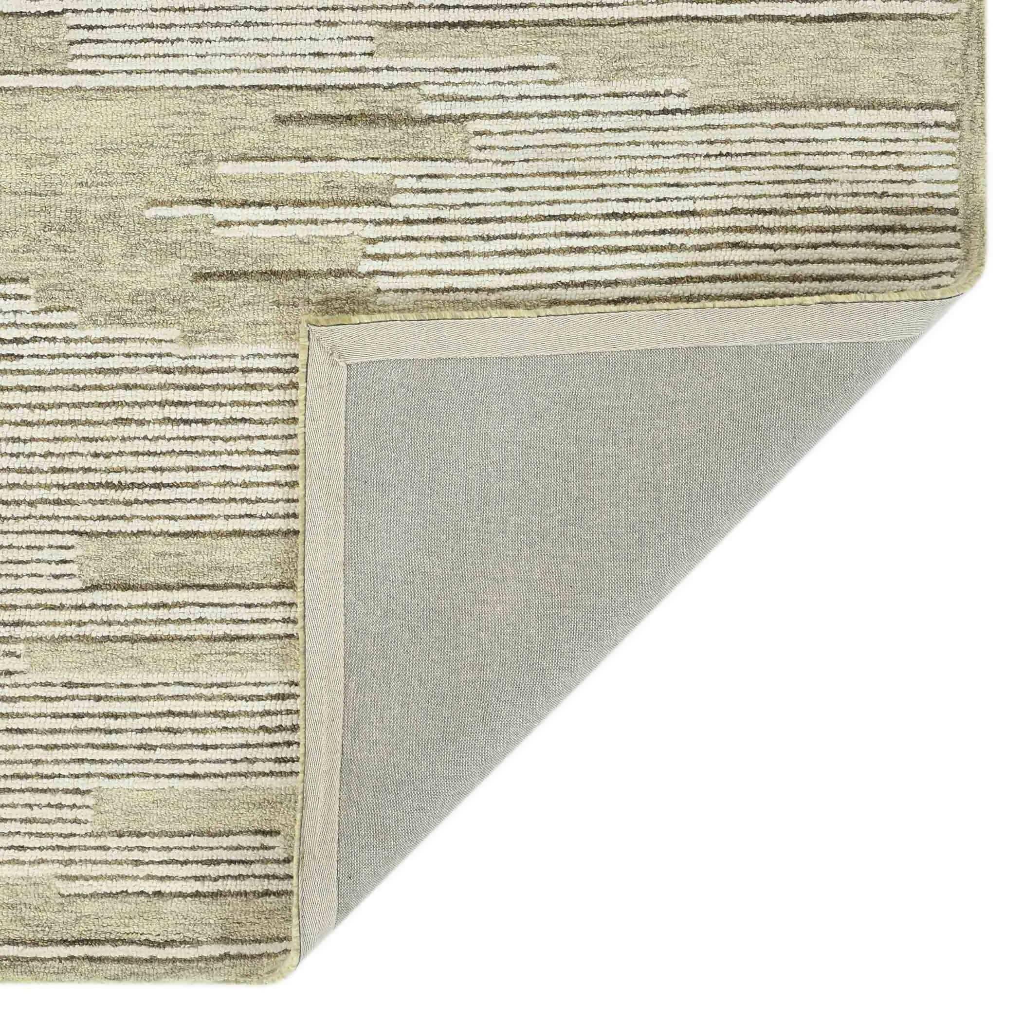 Ivory Wool Chicago 8x10 Feet Hand-Tufted Carpet Rug - Ouch Cart