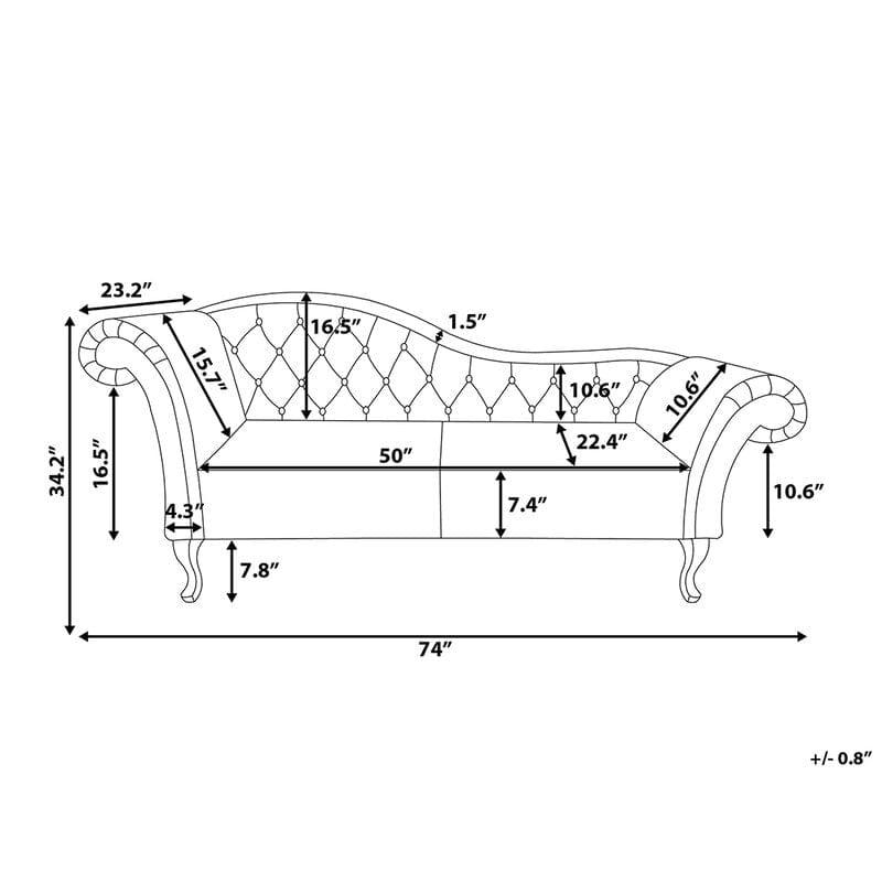 Alline Chaise Lounge - Ouch Cart