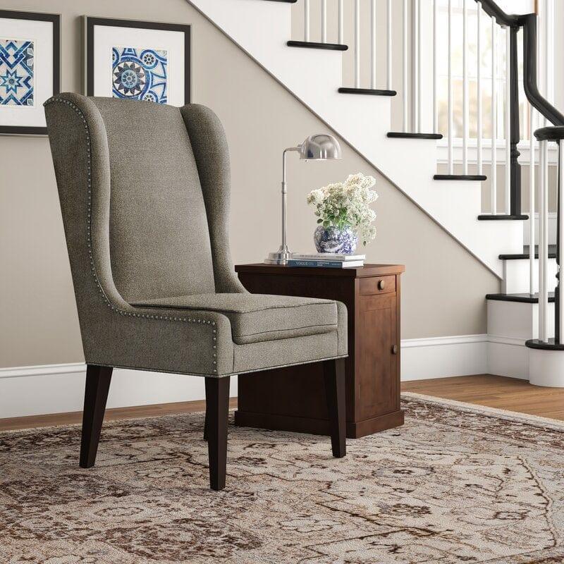 Wide Wingback Chair - Ouch Cart