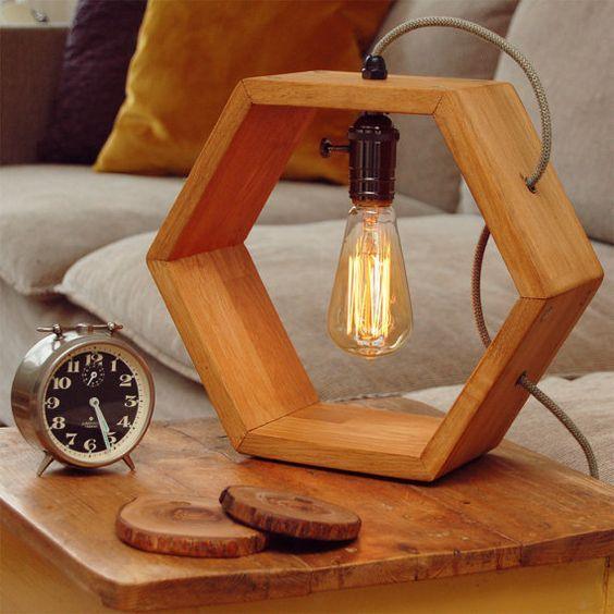 Hexagon Design Table Lamp /Hanging Lamp By Miza - Ouch Cart