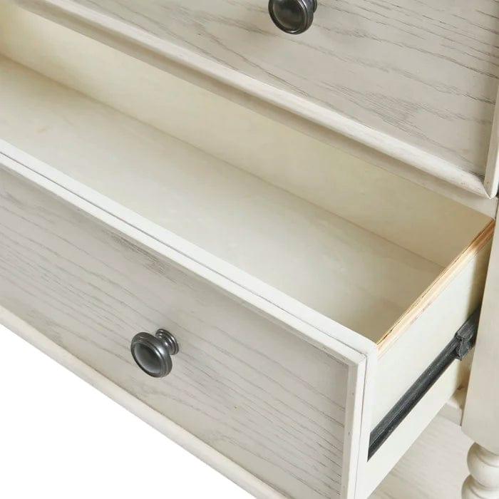 Beckett Solid Wood 2-Drawer Accent Chestv - Ouch Cart