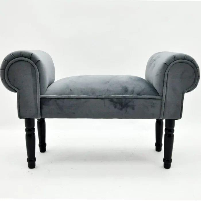 Caius Upholstered Bench - Ouch Cart