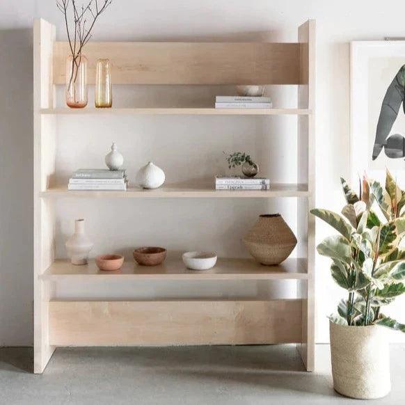 Wooden 3 Shelf Open Standard Design Cabinet ( With Complementary Coaster ) By Miza - Ouch Cart