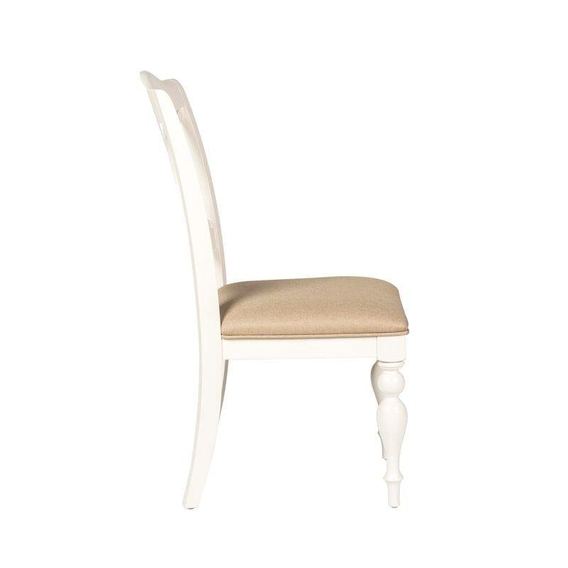 Wooden Cato Cross Back Side Dinning Chair (Set of 2) - Ouch Cart