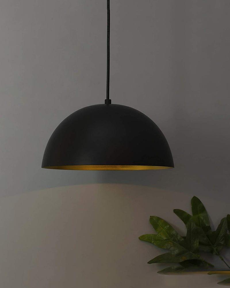 Metallic Black Home Decor Hanging Pendant Light For Home Decoration - Ouch Cart