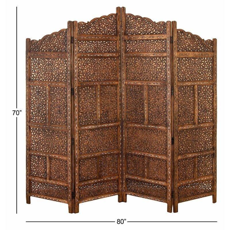 4 - Panel Folding Room Divider - Ouch Cart