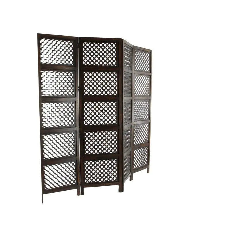 4 - Panel Folding Room Divider - Ouch Cart
