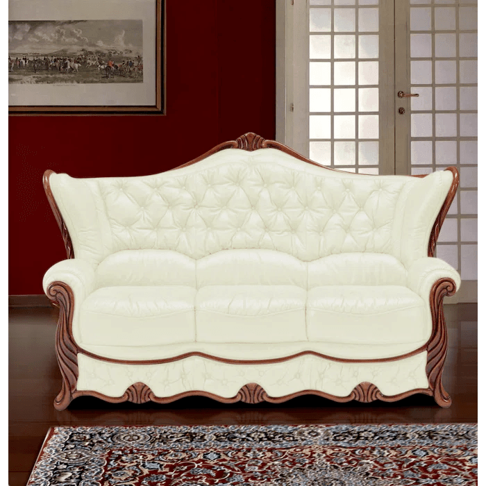 Dodgen Vegan Leather Sofa - Ouch Cart