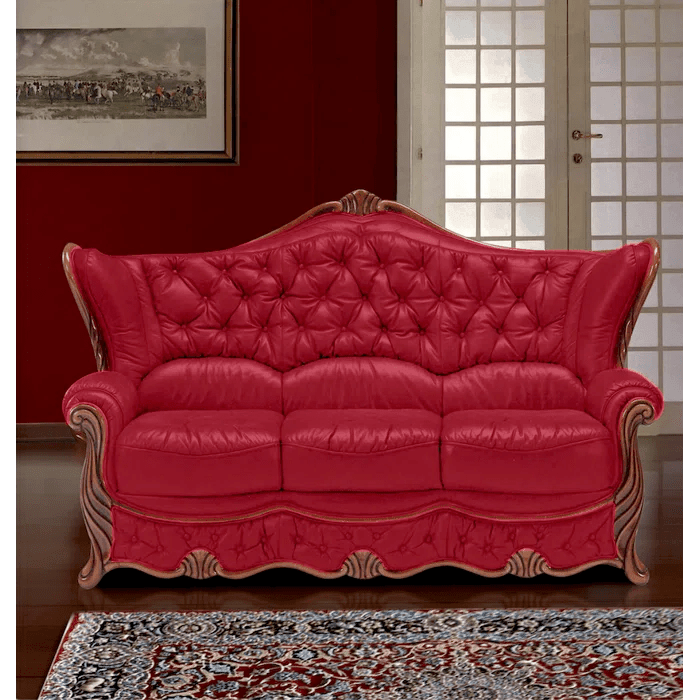 Dodgen Vegan Leather Sofa - Ouch Cart