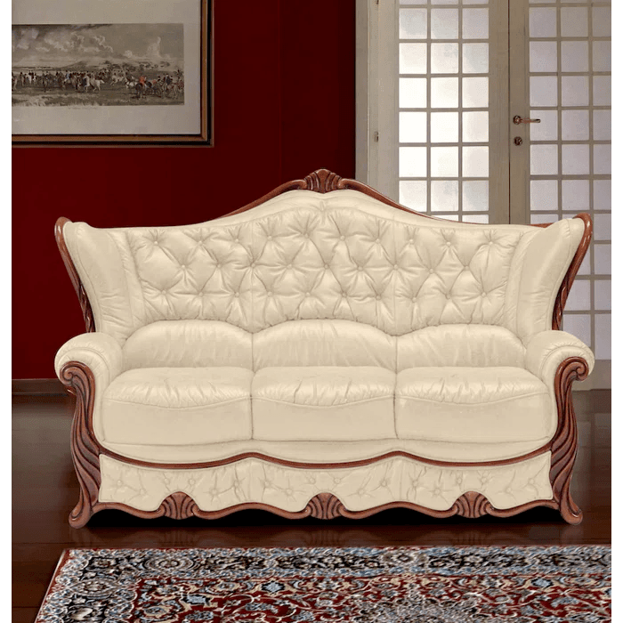 Dodgen Vegan Leather Sofa - Ouch Cart