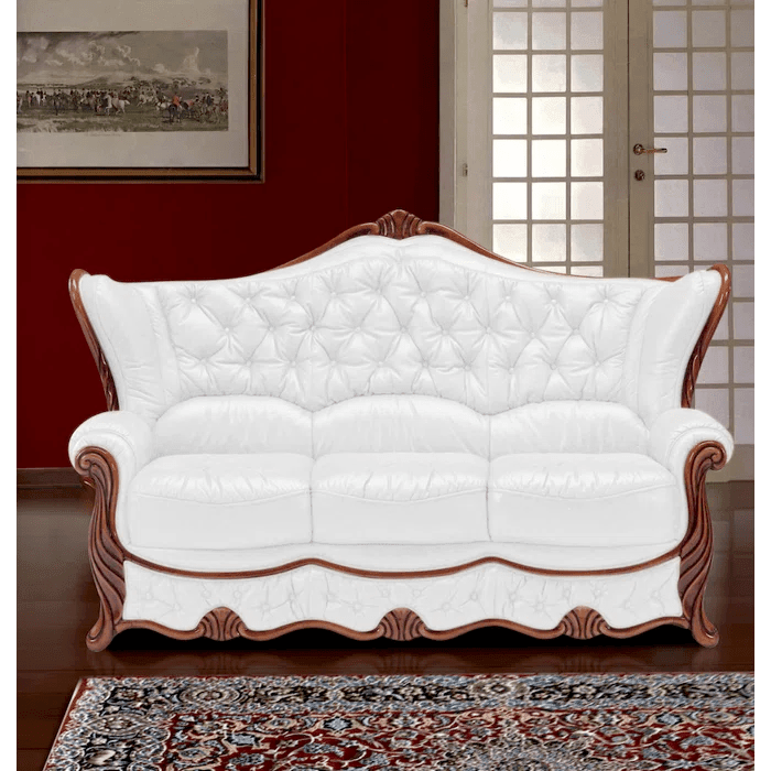 Dodgen Vegan Leather Sofa - Ouch Cart