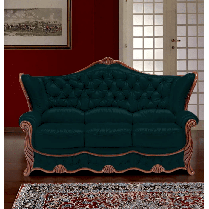 Dodgen Vegan Leather Sofa - Ouch Cart