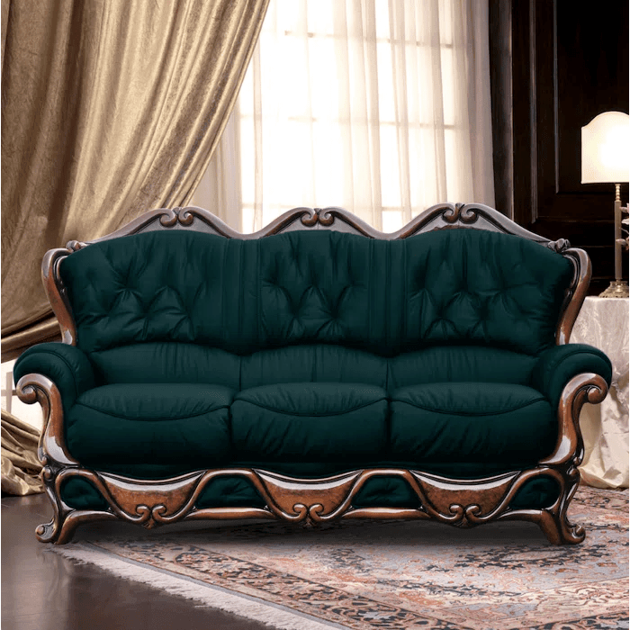 Dodgson Vegan Leather Sofa - Ouch Cart