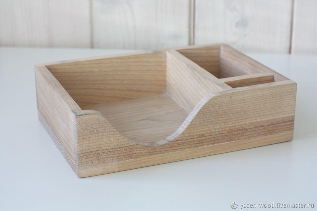 Wooden Tissue & Napkin Holder With Salt Pepper Sprinkler Organizer ( With Complementary Coaster ) By Miza - Ouch Cart