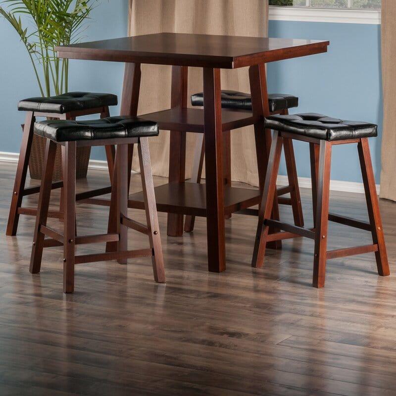 Espinosa 4 - Person Counter Height Dining Set - Ouch Cart
