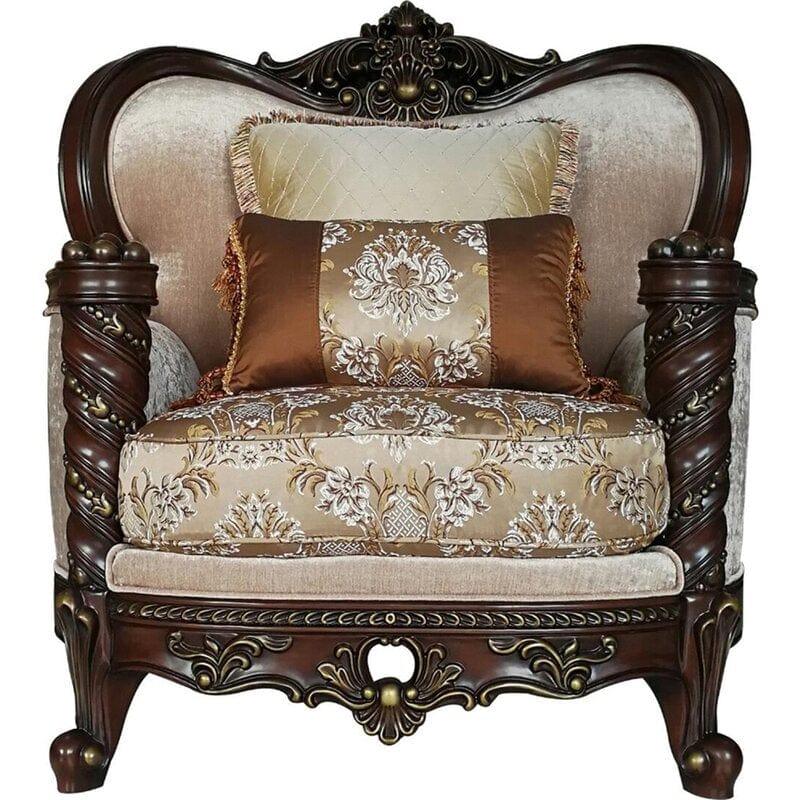 Ferriday Wide Wingback Chair - Ouch Cart
