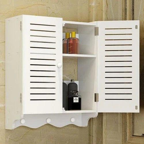 Bathroom WK Wall Mounted PVC Storage Cabinet Furniture For Bathroom By Miza - Ouch Cart