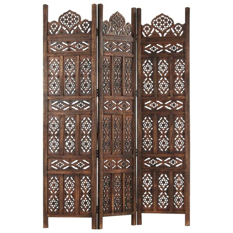 3 - Panel Folding Room Divider - Ouch Cart