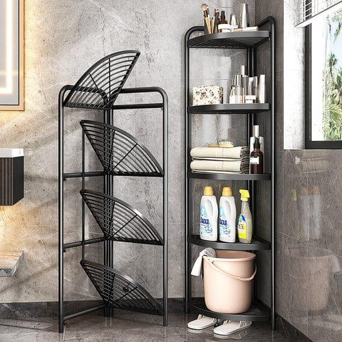 Modern Kitchen Metal Corner Triangle Storage Kitchen Trolley - Ouch Cart