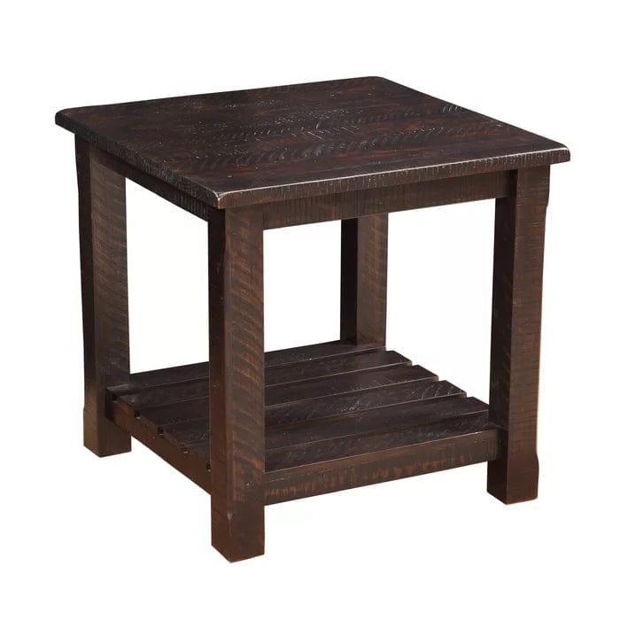 Koffler Solid Wood End Table - Ouch Cart